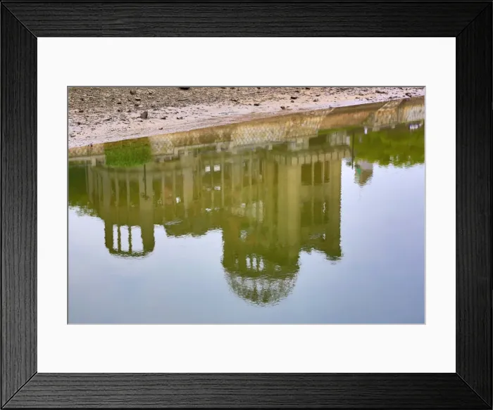 Framed Print : Reflection of the Genbaku Domu, Atomic Bomb Dome, Hiroshima Framed Print : Reflection of the Genbaku Domu, Atomic Bomb Dome, Hiroshima