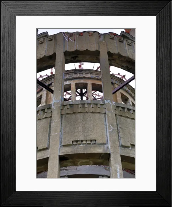 Framed Print : The Genbaku Domu, Atomic Bomb Dome, Hiroshima Framed Print : The Genbaku Domu, Atomic Bomb Dome, Hiroshima