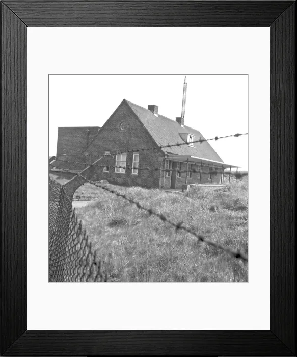 Framed Print : Blowing up old radar station, Beachy Head, Sussex Framed Print : Blowing up old radar station, Beachy Head, Sussex