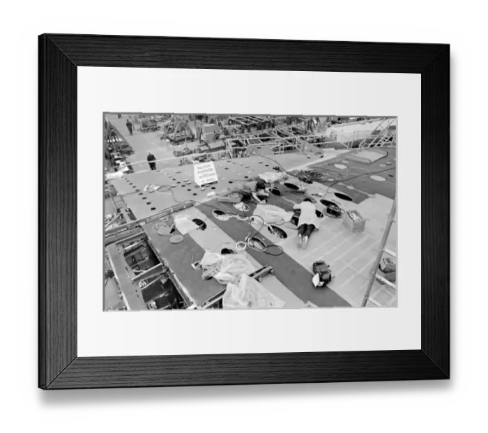 Framed Print : Concorde under construction, Bristol Framed Print : Concorde under construction, Bristol