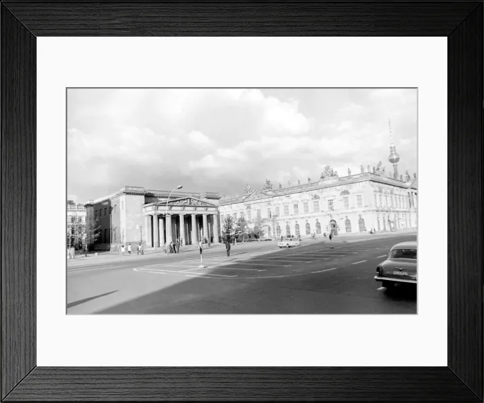 Framed Print : Unter den Linden, East Berlin, Germany Framed Print : Unter den Linden, East Berlin, Germany