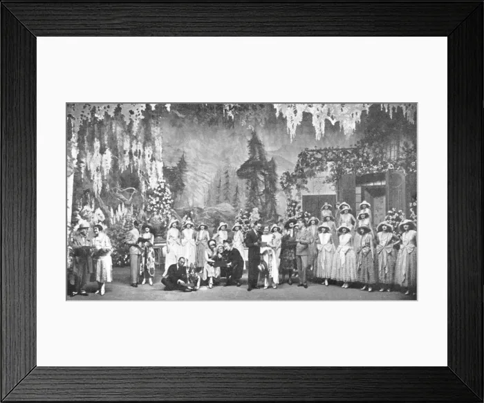 Framed Print : A scene from The Girl Friend at the Palace Theatre, London ( Framed Print : A scene from The Girl Friend at the Palace Theatre, London (