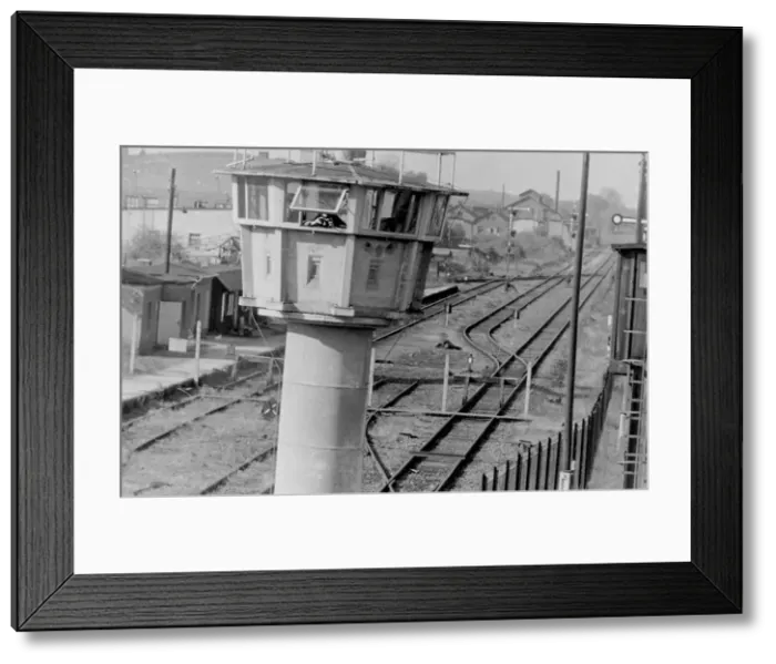 Framed Print : Observation tower near Berlin Wall, Berlin, Germany Framed Print : Observation tower near Berlin Wall, Berlin, Germany