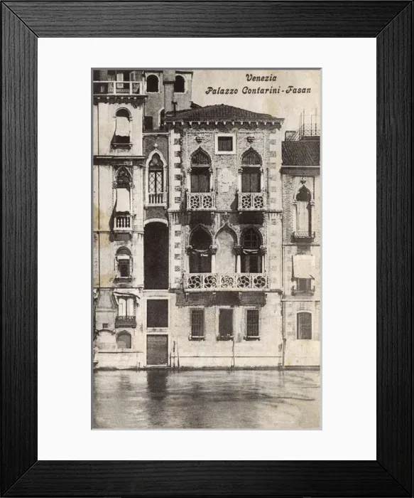 Framed Print : Venice, Italy - Palazzo Contarini Fasan Framed Print : Venice, Italy - Palazzo Contarini Fasan