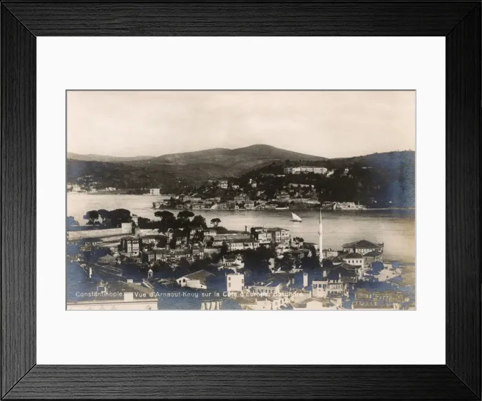 Framed Print : Arnavutkoy, European shoreline of Bosphorus strait, Turkey Framed Print : Arnavutkoy, European shoreline of Bosphorus strait, Turkey