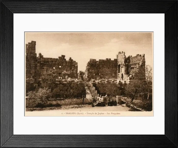 Framed Print : Baalbek, Lebanon - The Temple of Jupiter Framed Print : Baalbek, Lebanon - The Temple of Jupiter