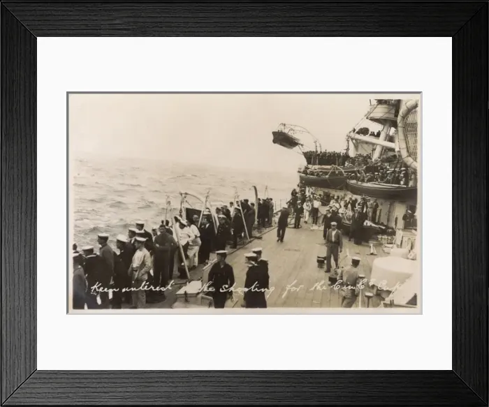 Framed Print : HMS Marlborough, Iron Duke-class battleship - Competition Framed Print : HMS Marlborough, Iron Duke-class battleship - Competition