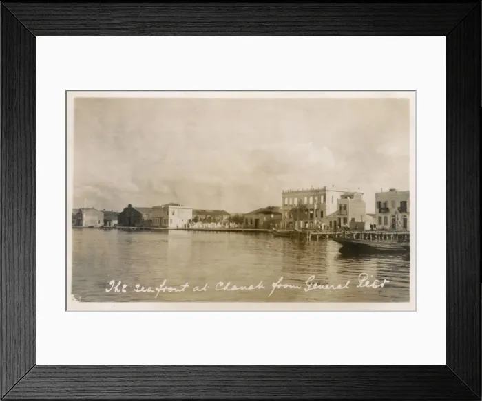 Framed Print : The Waterfront at Canakkale, Turkey from the General Pier Framed Print : The Waterfront at Canakkale, Turkey from the General Pier