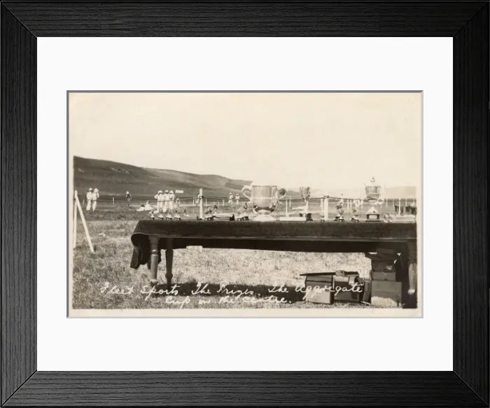 Framed Print : British Mediterranean Fleet Sports Day - Prizes Framed Print : British Mediterranean Fleet Sports Day - Prizes