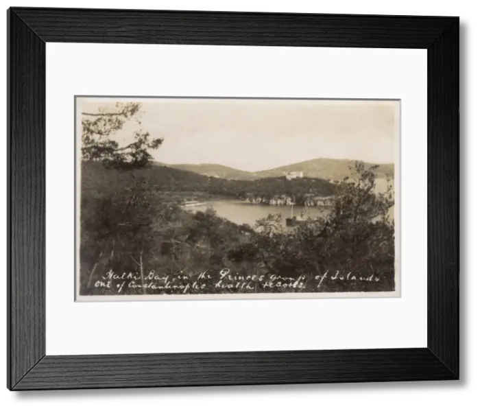 Framed Print : Halki Bay on Heybeliada, Princes Islands - Turkey Framed Print : Halki Bay on Heybeliada, Princes Islands - Turkey