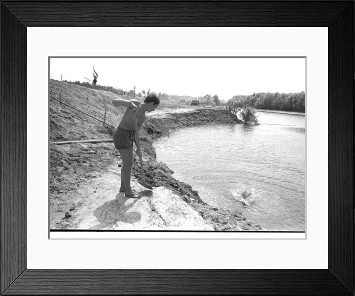 Framed Print : Communist Youth labour camp, Yugoslavia Framed Print : Communist Youth labour camp, Yugoslavia