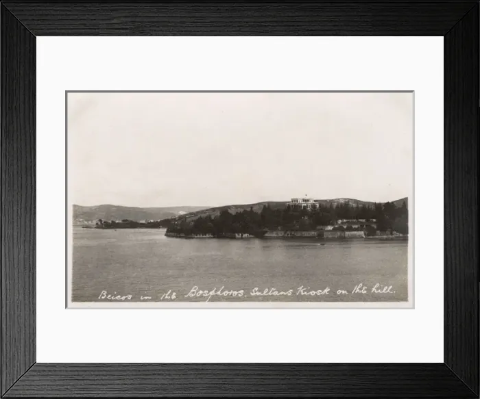 Framed Print : Tokad Garden and Beykoz Pavilion from the Bosphorus Framed Print : Tokad Garden and Beykoz Pavilion from the Bosphorus
