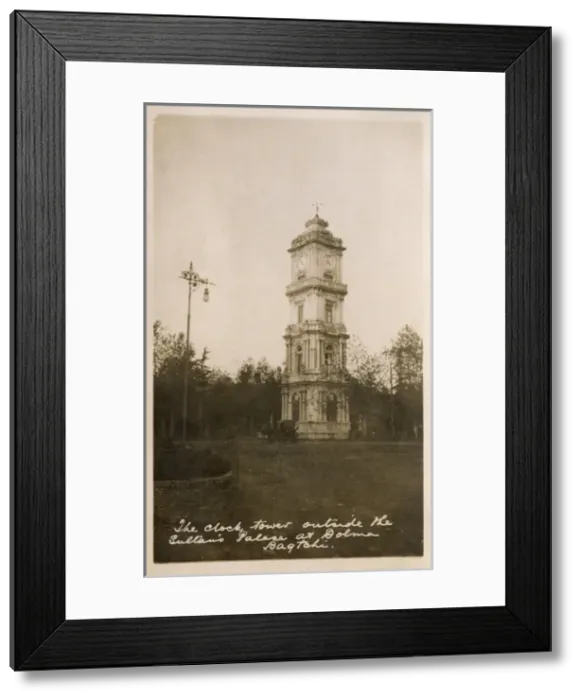 Framed Print : Clock Tower - Dolmabahce Palace, Istanbul, Turkey Framed Print : Clock Tower - Dolmabahce Palace, Istanbul, Turkey