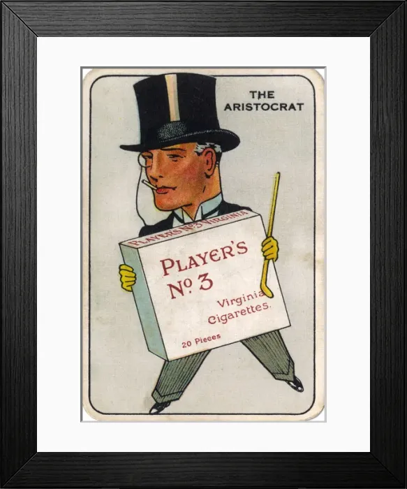 Framed Print : Players Navy Cut Snap Game - The Aristocrat Framed Print : Players Navy Cut Snap Game - The Aristocrat