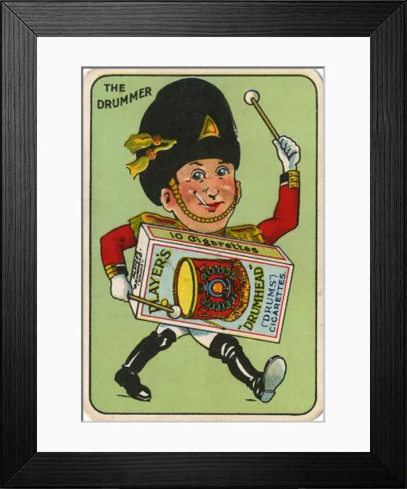 Framed Print : Players Navy Cut Snap Game - The Drummer Framed Print : Players Navy Cut Snap Game - The Drummer