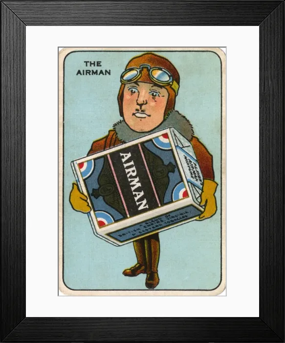 Framed Print : Players Navy Cut Snap Game - The Airman Framed Print : Players Navy Cut Snap Game - The Airman