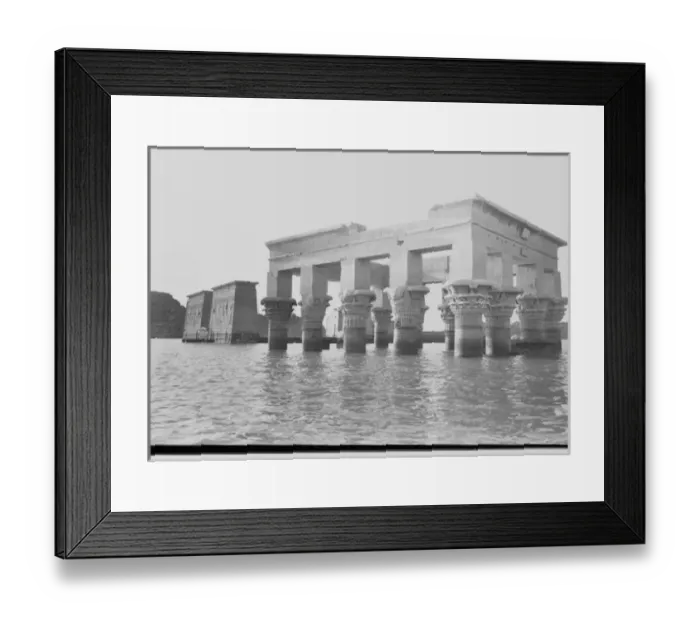 Framed Print : Building of the Aswan Dam, Egypt Framed Print : Building of the Aswan Dam, Egypt