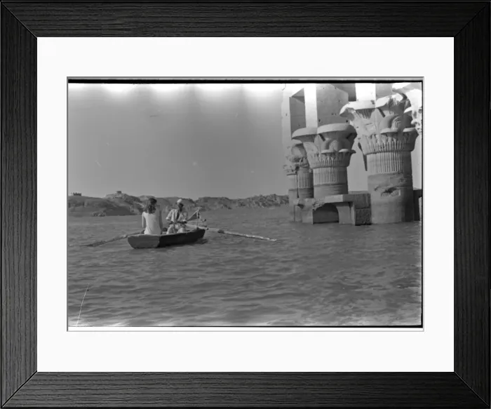 Framed Print : Building of the Aswan Dam, Egypt Framed Print : Building of the Aswan Dam, Egypt