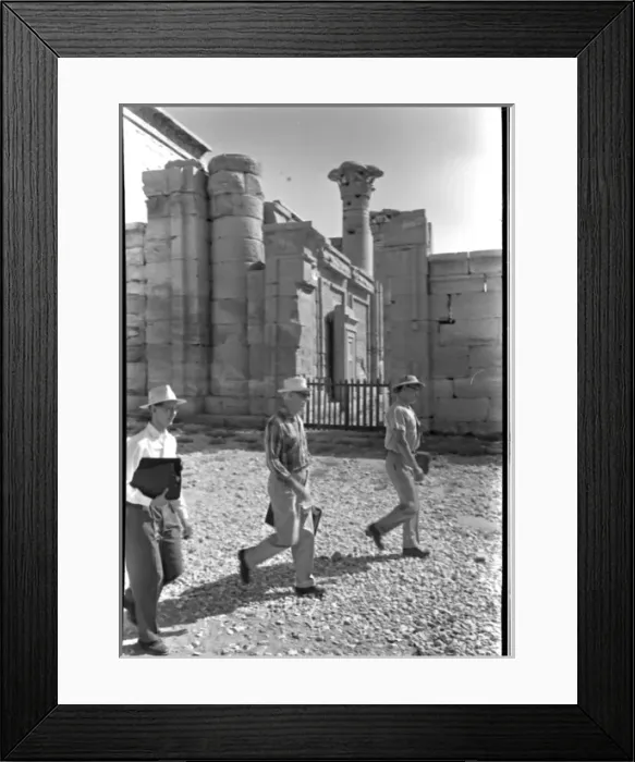 Framed Print : Building of the Aswan Dam, Egypt Framed Print : Building of the Aswan Dam, Egypt