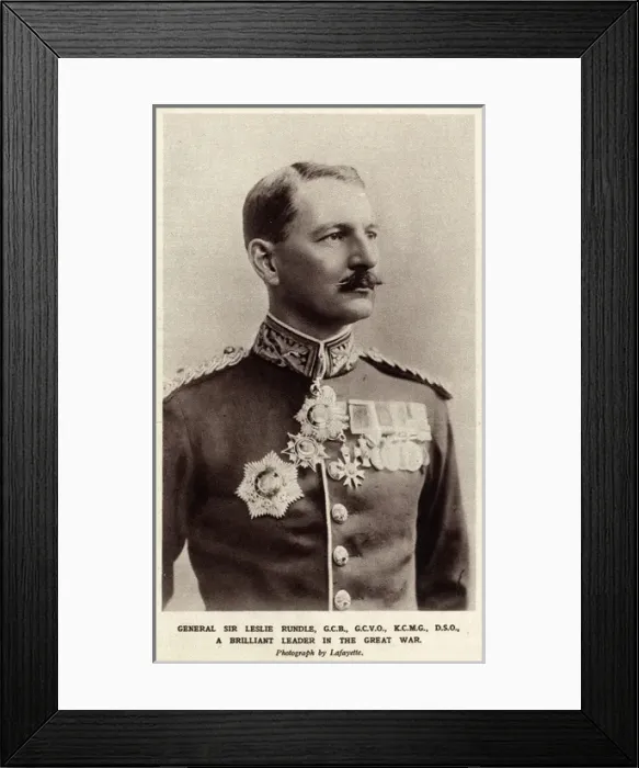 Framed Print : General Sir Leslie Rundle Framed Print : General Sir Leslie Rundle