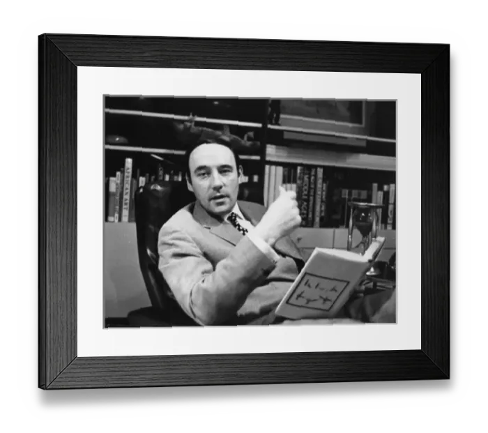 Framed Print : Desmond Morris, scientist, author and presenter Framed Print : Desmond Morris, scientist, author and presenter