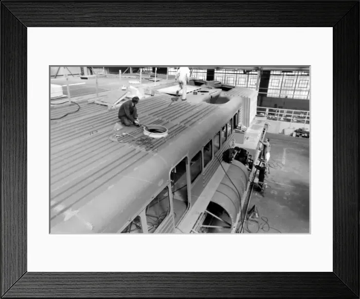 Framed Print : Giant hovercraft under construction, Isle of Wight Framed Print : Giant hovercraft under construction, Isle of Wight