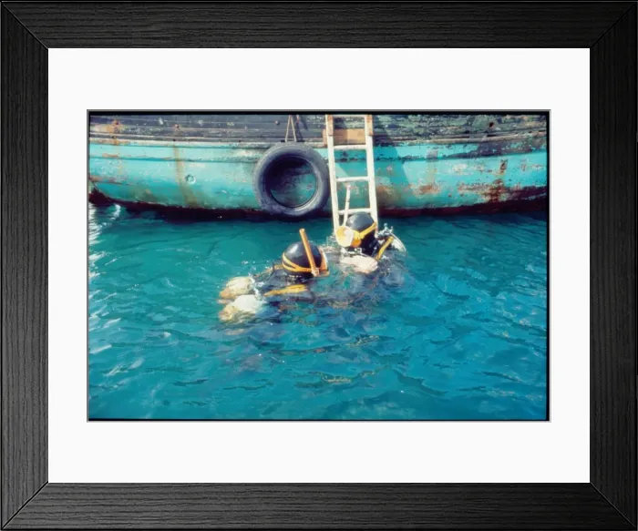 Framed Print : Tessyman family, seaweed farmers, Dartmouth, Devon Framed Print : Tessyman family, seaweed farmers, Dartmouth, Devon