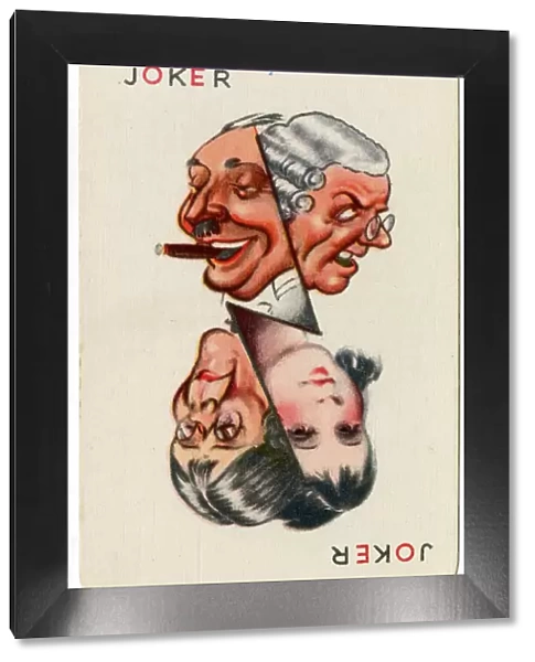 Strip tease card game - Joker card