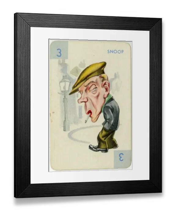 Framed Print : Strip tease card game - Prudie suit - Snoop Framed Print : Strip tease card game - Prudie suit - Snoop