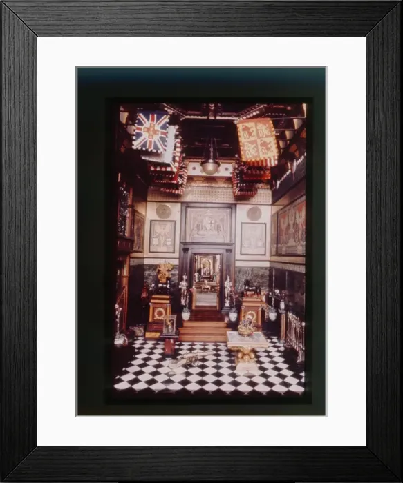 Framed Print : Interior of Titanias Palace dolls house Framed Print : Interior of Titanias Palace dolls house