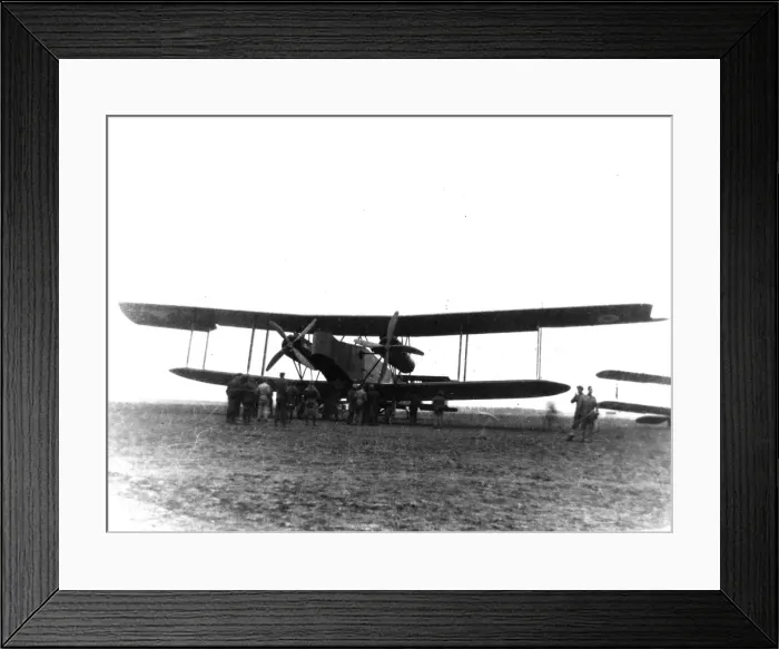 Framed Print : Handley Page heavy bomber, WW1 Framed Print : Handley Page heavy bomber, WW1