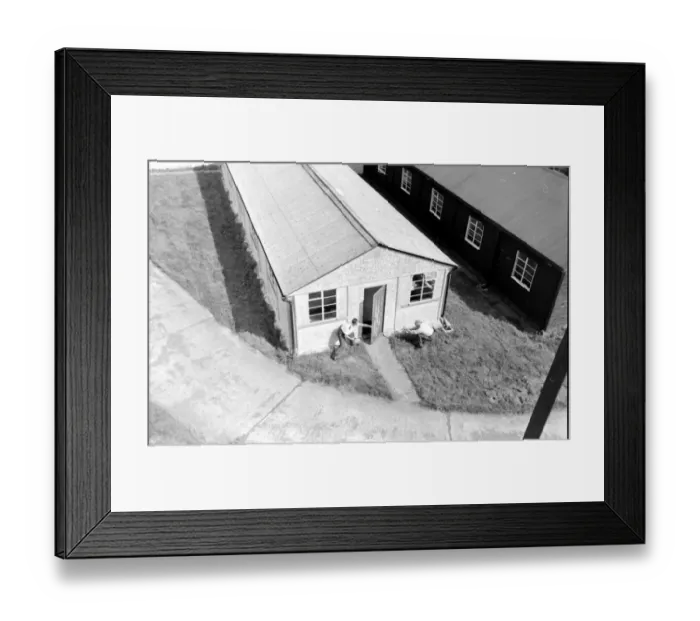 Framed Print : Police Gun School, North London Framed Print : Police Gun School, North London