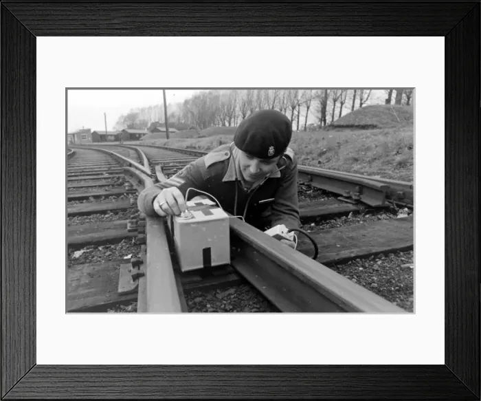 Framed Print : Bomb Disposal School, Bramley, Hampshire Framed Print : Bomb Disposal School, Bramley, Hampshire