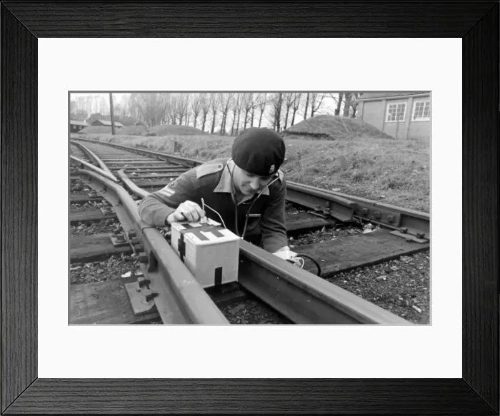 Framed Print : Bomb Disposal School, Bramley, Hampshire Framed Print : Bomb Disposal School, Bramley, Hampshire