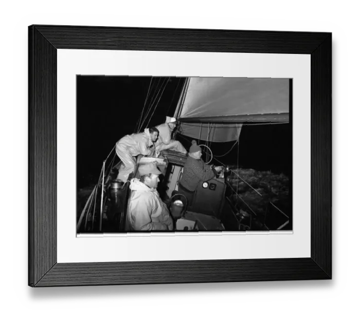 Framed Print : Overnight cross-channel yacht race Framed Print : Overnight cross-channel yacht race