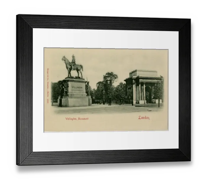Framed Print : Wellington Monument - Hyde Park Corner, London Framed Print : Wellington Monument - Hyde Park Corner, London