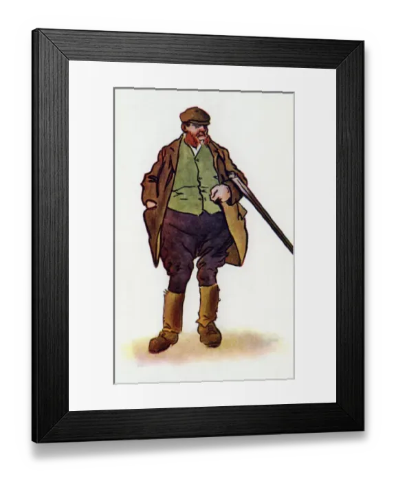Framed Print : Gamekeeper Framed Print : Gamekeeper