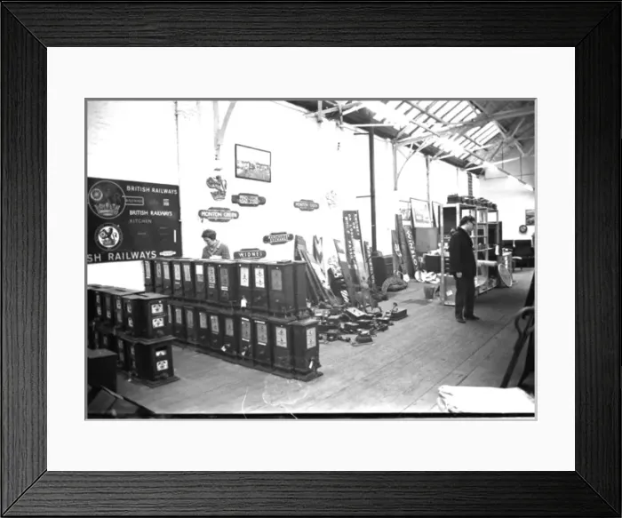 Framed Print : British Railways memorabilia Framed Print : British Railways memorabilia