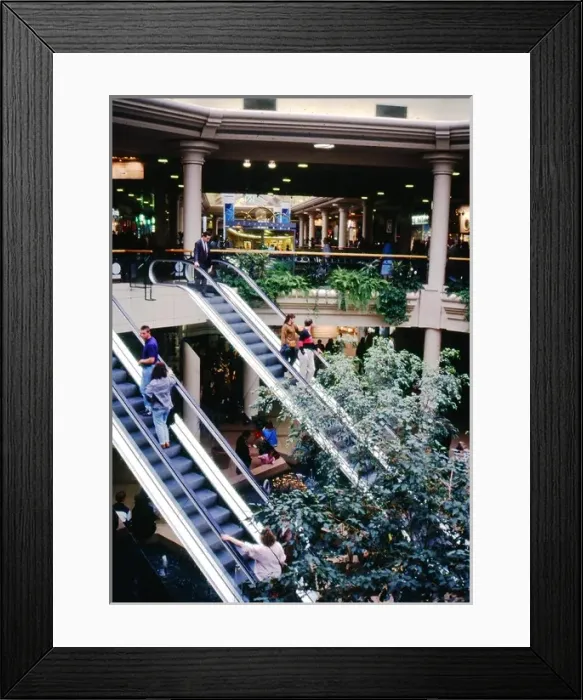 Framed Print : Shopping mall, Birmingham Framed Print : Shopping mall, Birmingham