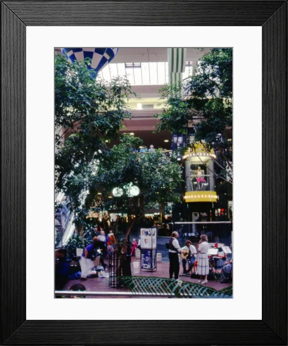 Framed Print : Shopping mall, Birmingham Framed Print : Shopping mall, Birmingham