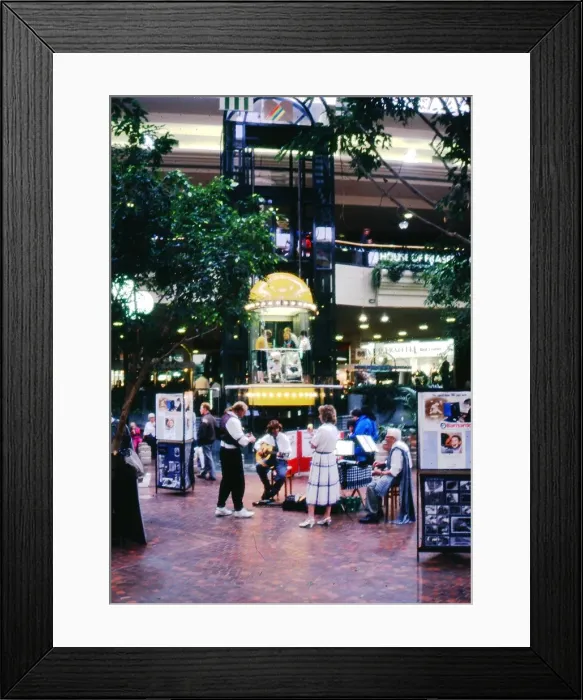 Framed Print : Shopping mall, Birmingham Framed Print : Shopping mall, Birmingham