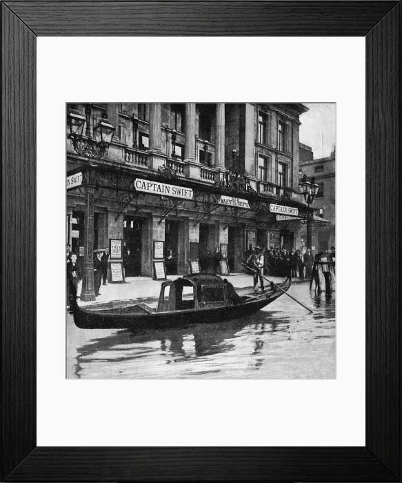 Framed Print : If London were like Venice - Her Majestys Theatre Framed Print : If London were like Venice - Her Majestys Theatre