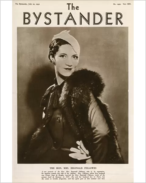 Mrs Reginald Fellowes - Bystander front cover