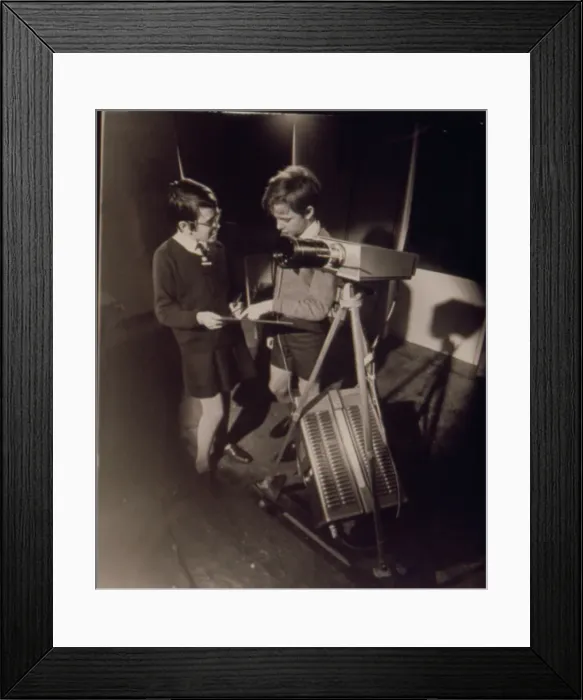 Framed Print : TV station at Holmesdale Primary School Framed Print : TV station at Holmesdale Primary School