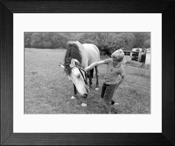 Framed Print : Mark Lester, child star Framed Print : Mark Lester, child star