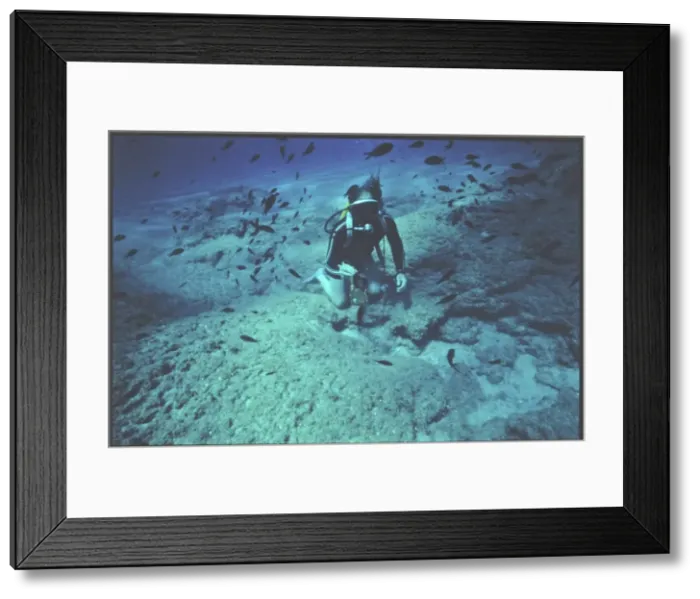 Framed Print : Underwater Archaeology School, Fort Bovisand, Plymouth Framed Print : Underwater Archaeology School, Fort Bovisand, Plymouth