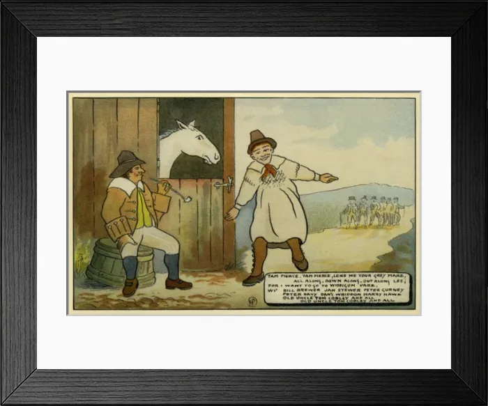 Framed Print : Widecombe Fair Framed Print : Widecombe Fair