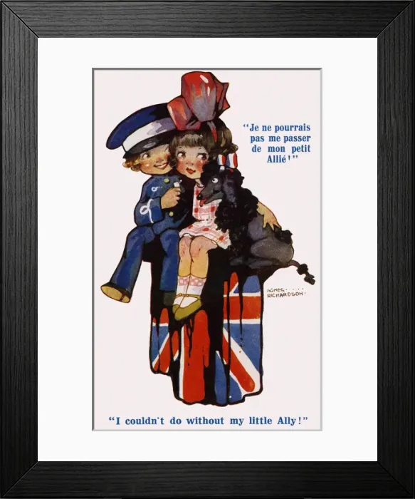 Framed Print : Wartime patriotic Framed Print : Wartime patriotic