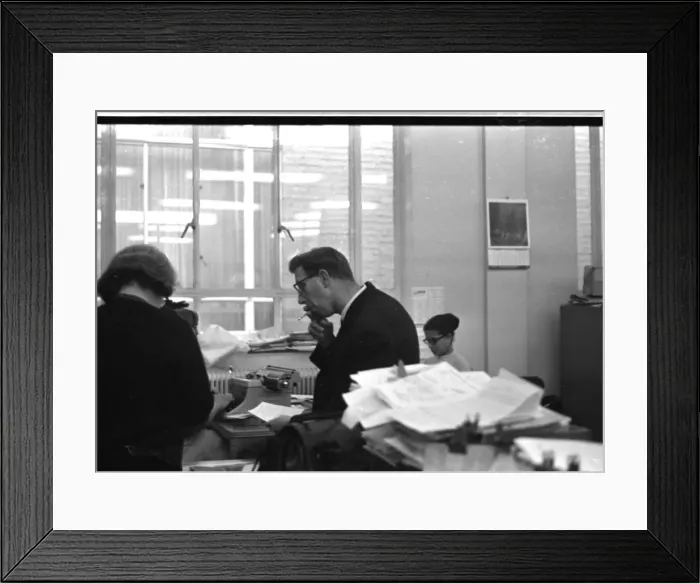 Framed Print : People at work, The London Gazette Framed Print : People at work, The London Gazette