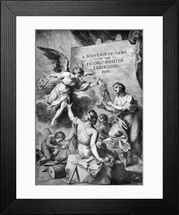 Framed Print : Franco-British Exhibition, White City, London Framed Print : Franco-British Exhibition, White City, London